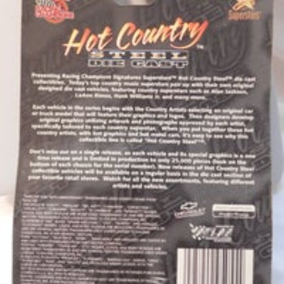 TRAVIS TRITT RACING CHAMPIONS HOT COUNTRY STEEL DIE-CAST CAR - Picture 5 of 6
